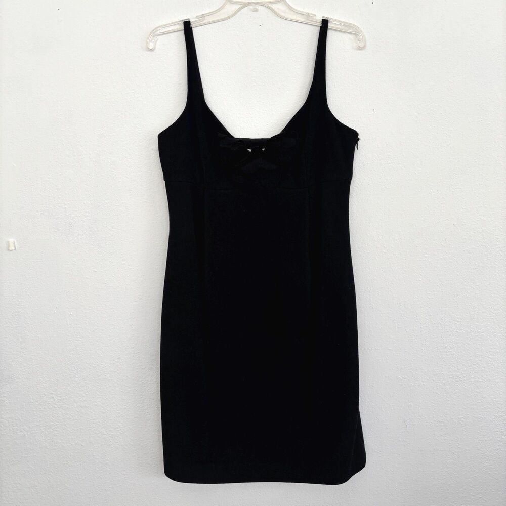 Susana Monaco Womens Babydoll Dress Size 8 Black